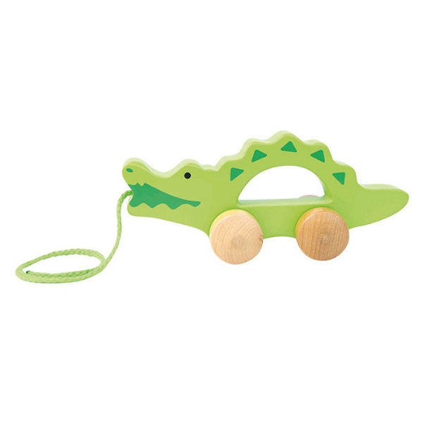 CROCODILE PUSH AND PULL TOY