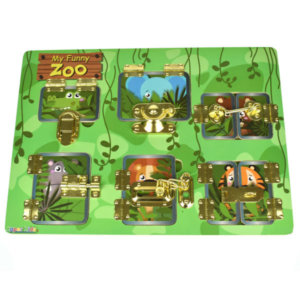 MY FUNNY ZOO LATCHES PUZZLE