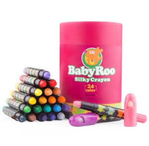 Baby Roo silky Crayons 24 Colour