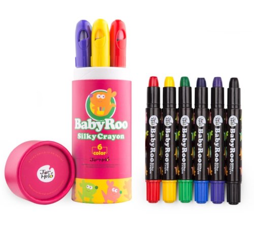 Silky Crayons 6 pack
