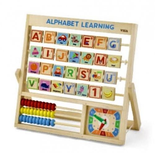 Alphabet Learning plus Clock