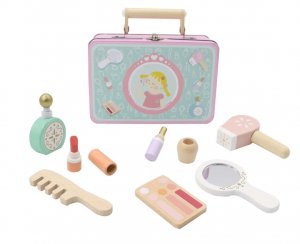 WOODEN BEAUTY PLAYSET IN TIN CASE