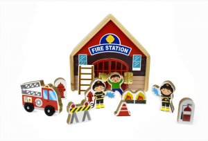 Fire Station Playset 1