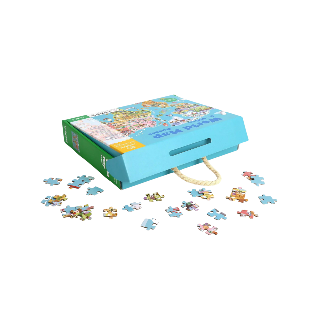 500 Piece World Map Jigsaw Puzzle - 5