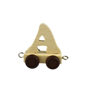 A - for Wooden Name Train