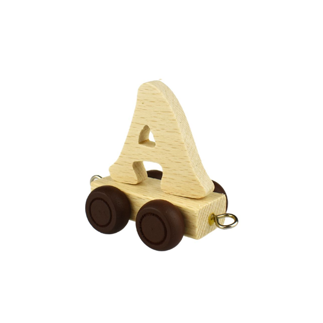A – for Wooden Name Train - 2