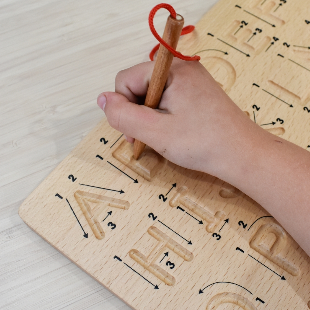Alphabet Wooden Tracing Board - 4