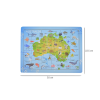 Australia Map & Animals Wooden Tray Puzzle (7)