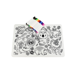 Australian Animal Silicone Drawing Mat