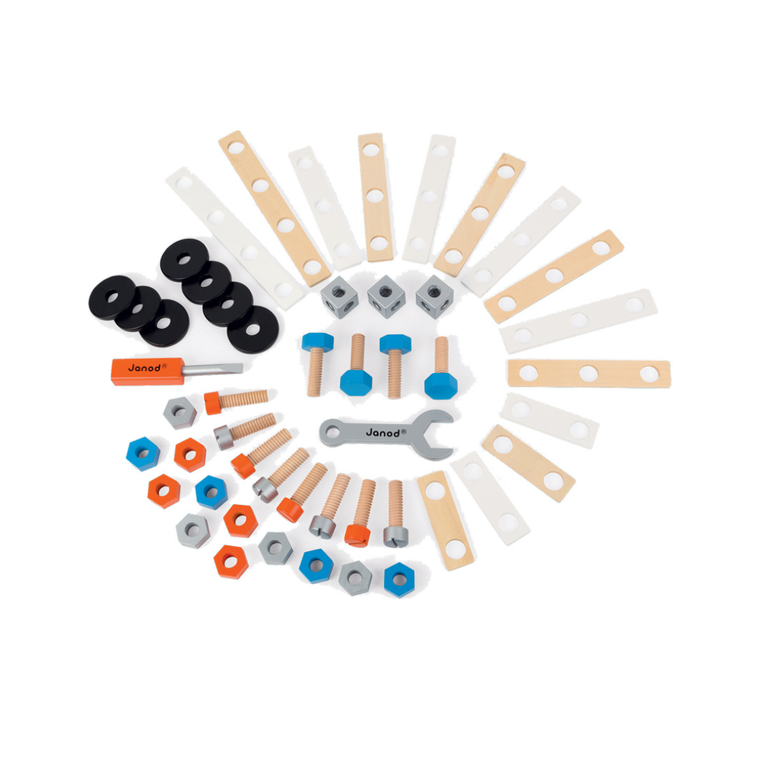 Bricokids DIY Barrel 50 Pieces - 3