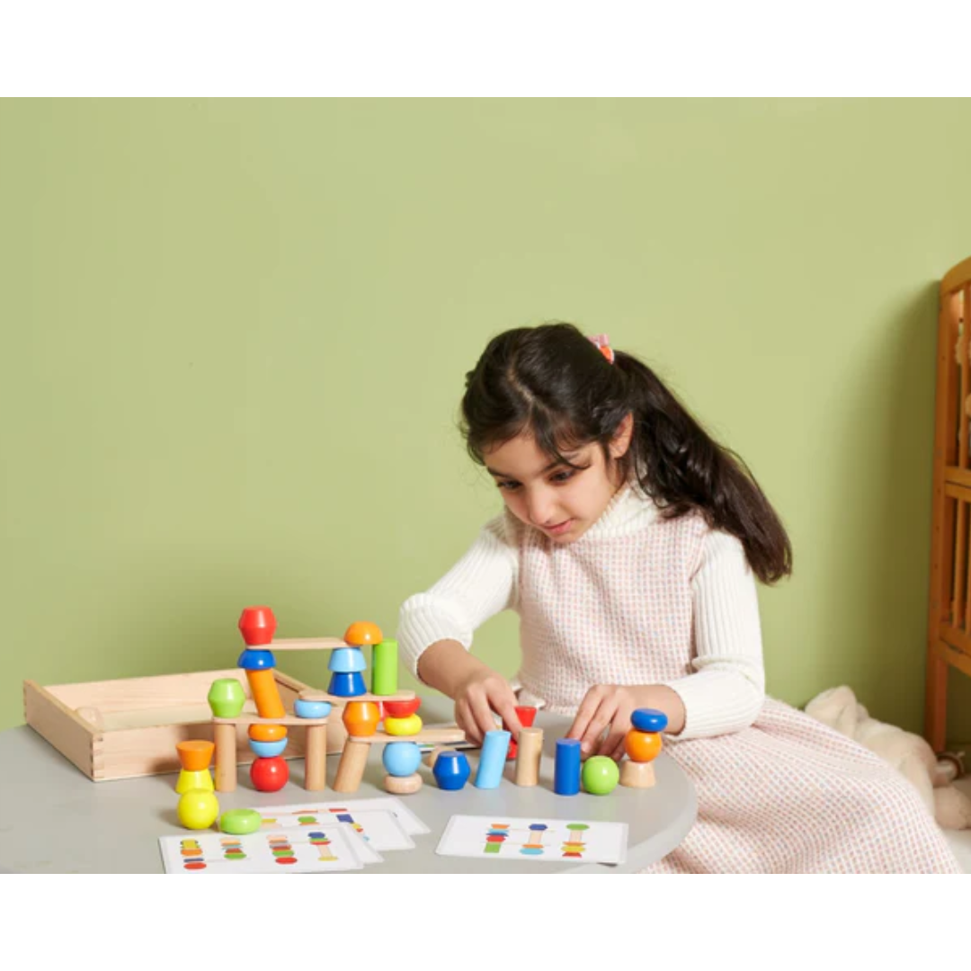 Building Blocks Tower Game - 4