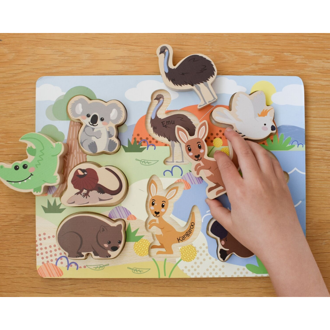 Chunky Wooden Bush Buddies Puzzle (5)