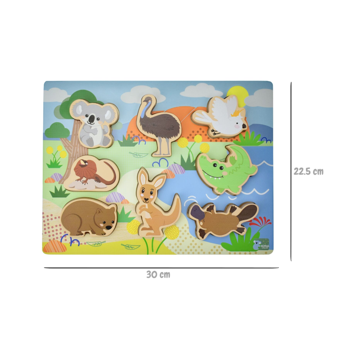 Chunky Wooden Bush Buddies Puzzle (6)