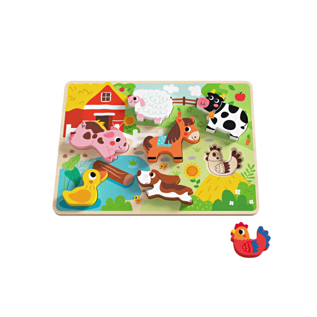 Chunky-Wooden-Farm-Puzzle-1 Piece together the Chunky Wooden Farm Puzzle