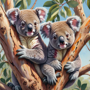 Cuddly Koalas 200Pc Timber Puzzle