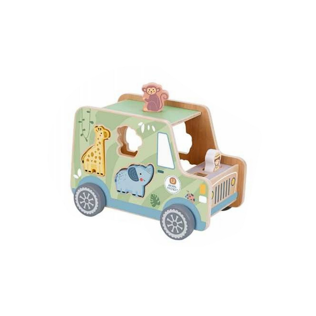 Forest Animal Jeep Shape Sorter - 2
