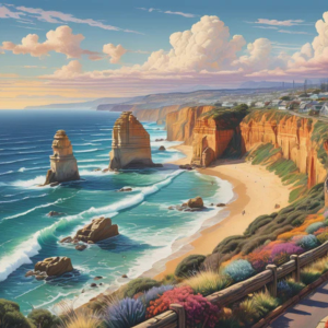 Great Ocean Road 200Pc Timber Puzzle