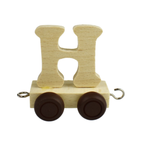 H - for Wooden Name Train