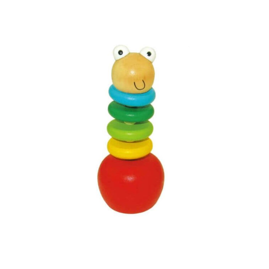 Happy Worm Wooden Push Up Worm - 2