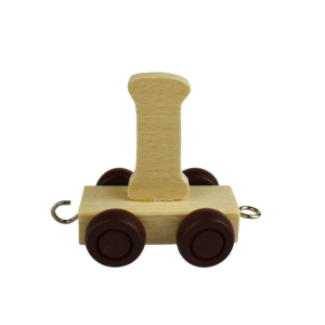 I - for Wooden Name Train