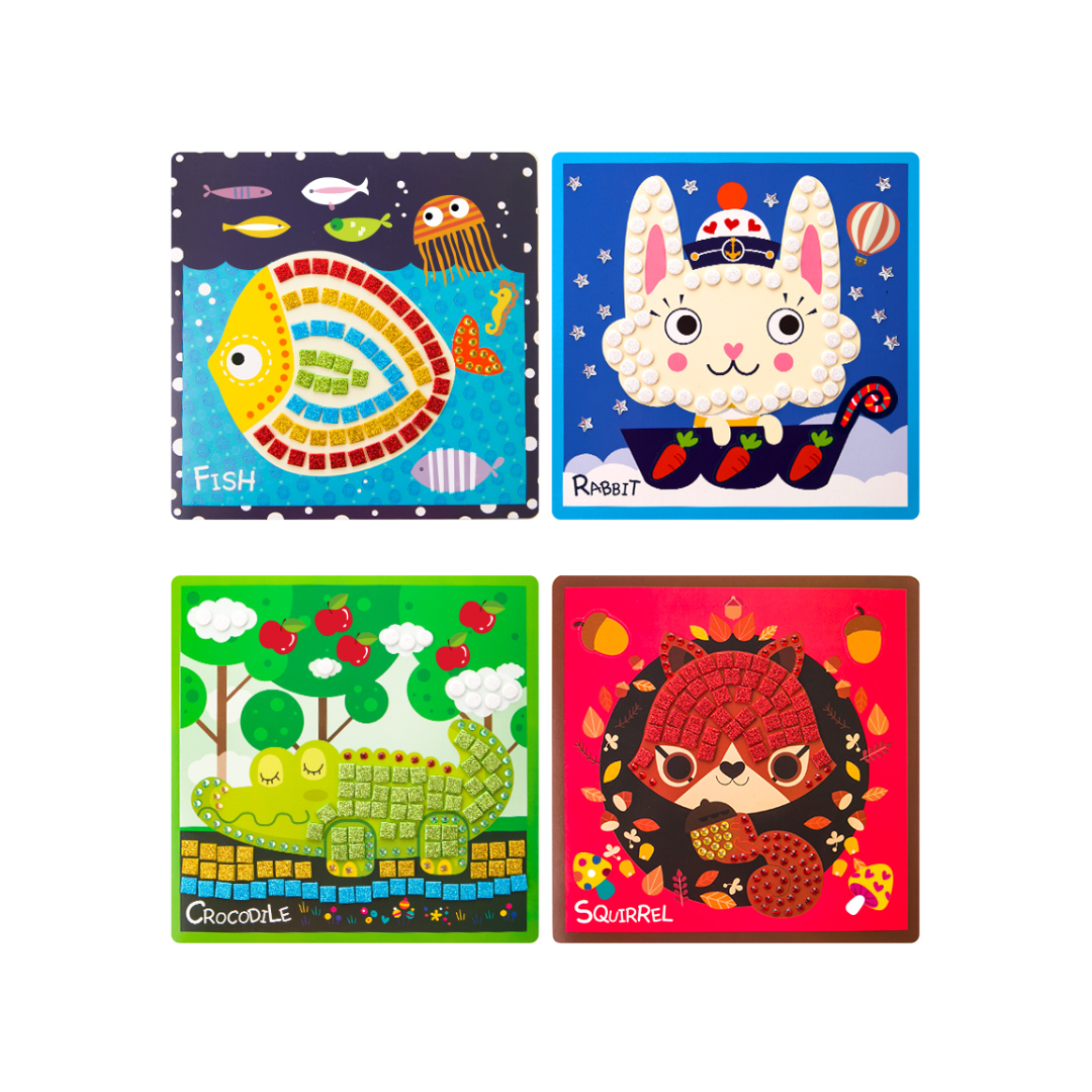 Mosaic Craft Kit Animal Homeland - 2