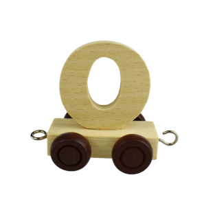 O - for Wooden Name Train
