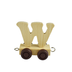 W - for Wooden Name Train