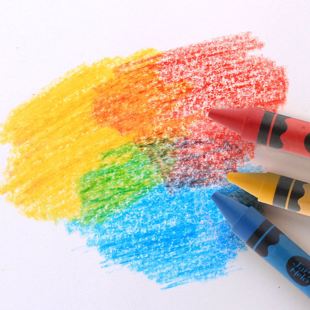 Washable Crayon 24 Colours Pack - 4
