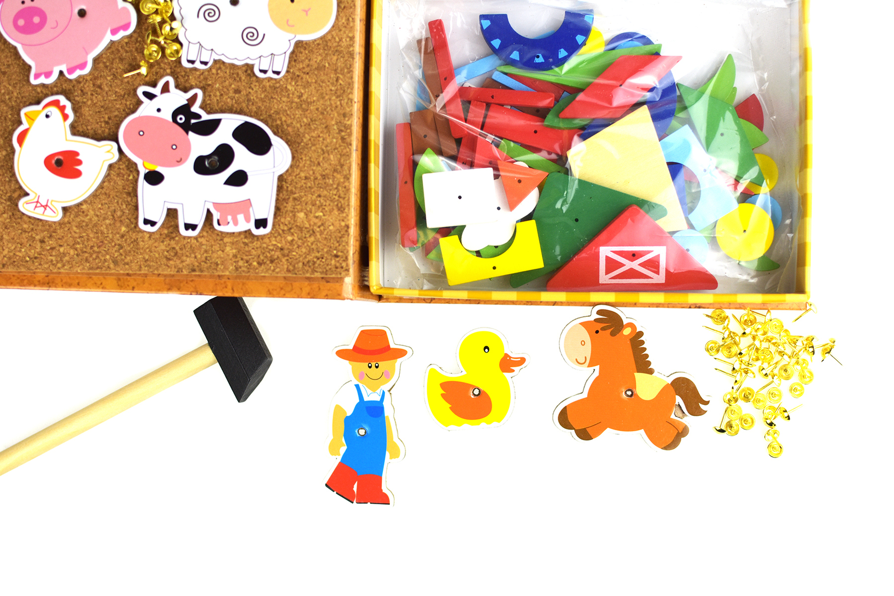 Wooden-Farm-Tap-A-Shape-in-Bookcase-2