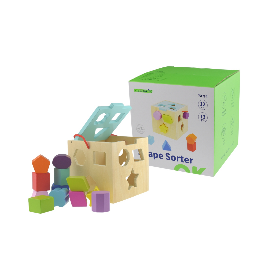 Wooden Shape Sorter - 3