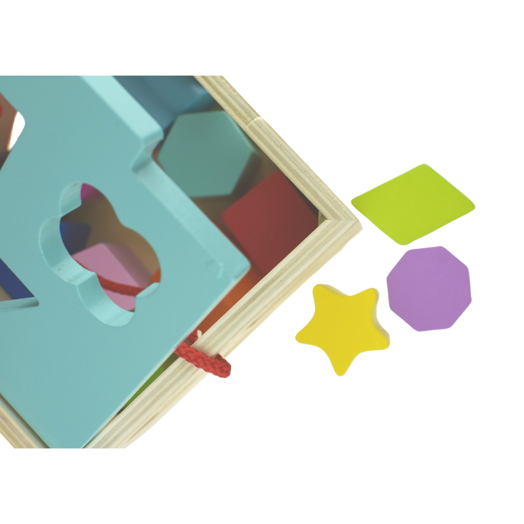 Wooden Shape Sorter - 4