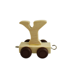 Y - for Wooden Name Train